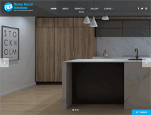 Tablet Screenshot of homedecorinteriors.co.za